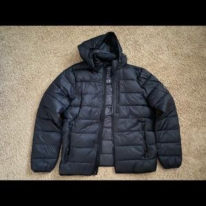 A&F Black Puffer Jacket